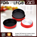 Red coating aluminum pan non stick baking pan